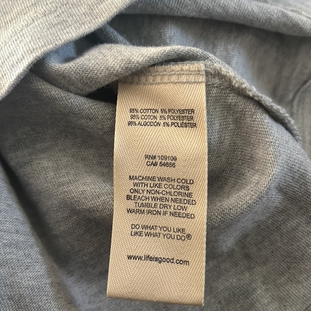 Life Is Good Women’s SS Relaxed Fit T-shirt XSMALL NWT - Picture 6 of 6
